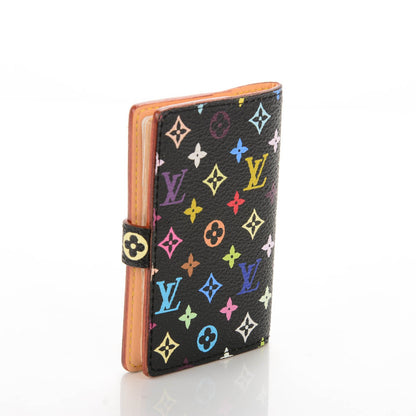 Louis Vuitton Monogram Multicolor Carnet de Bal Mini Agenda Cover Black 3 of 7
