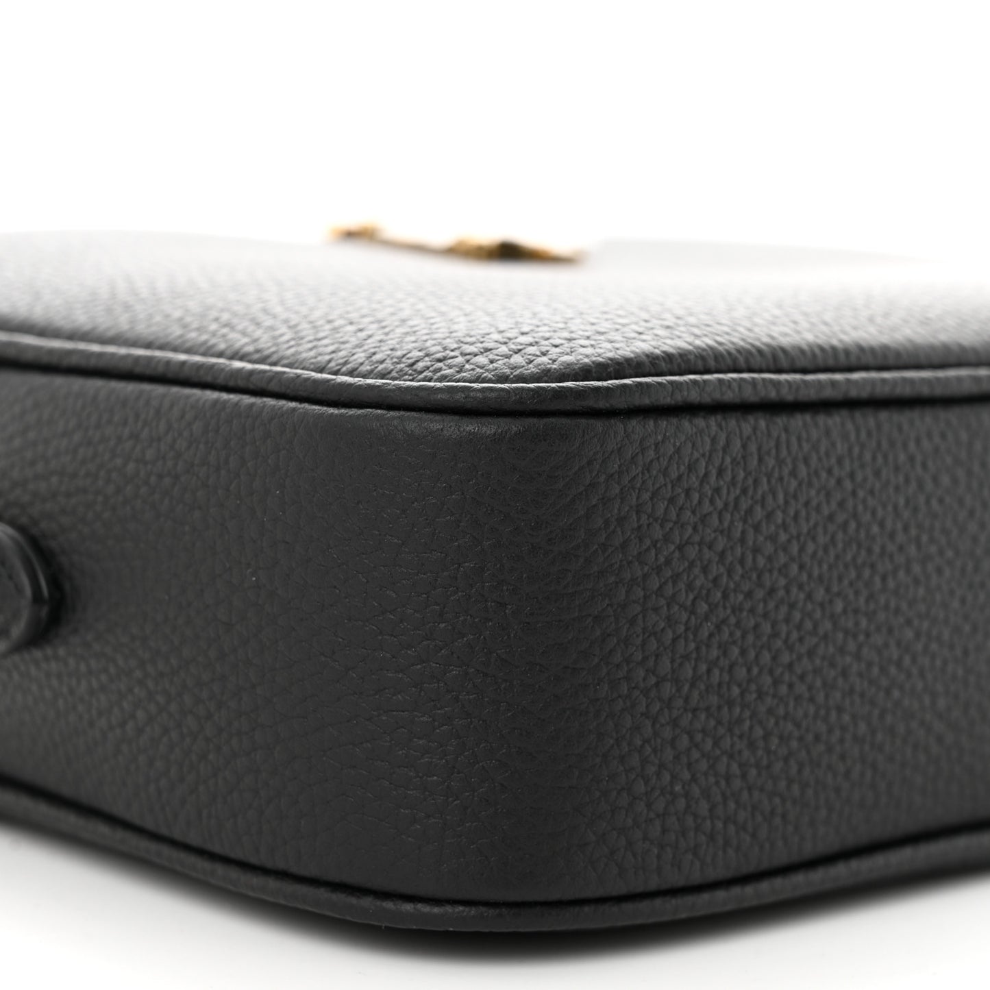 Grained Calfskin TB Small Camera Bag Black