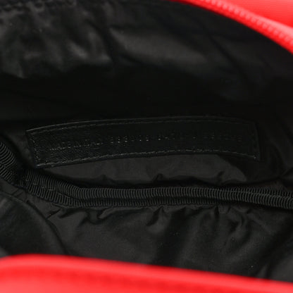 Balenciaga Sport Nylon Logo Embroidered Wheel Beltpack Bright Red White 7 of 10