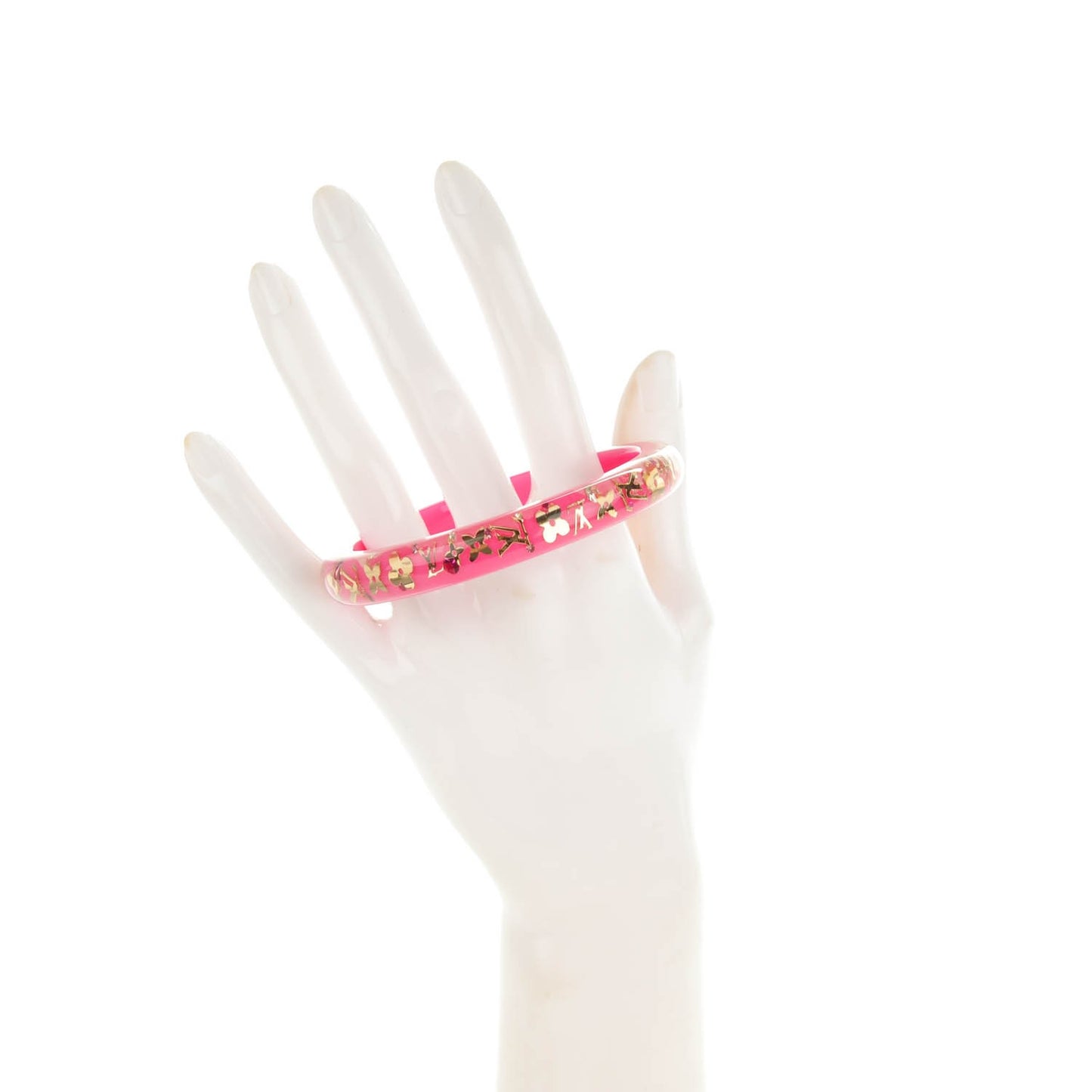 Resin Swarovski Medium Inclusion Bracelet PM Rose Pop