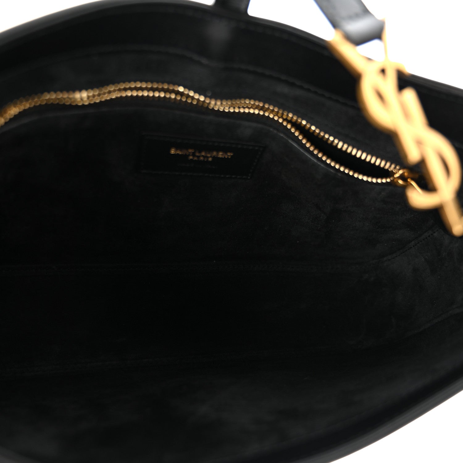 Saint Laurent Smooth Calfskin Le 5 A 7 Hobo Black 5 of 10