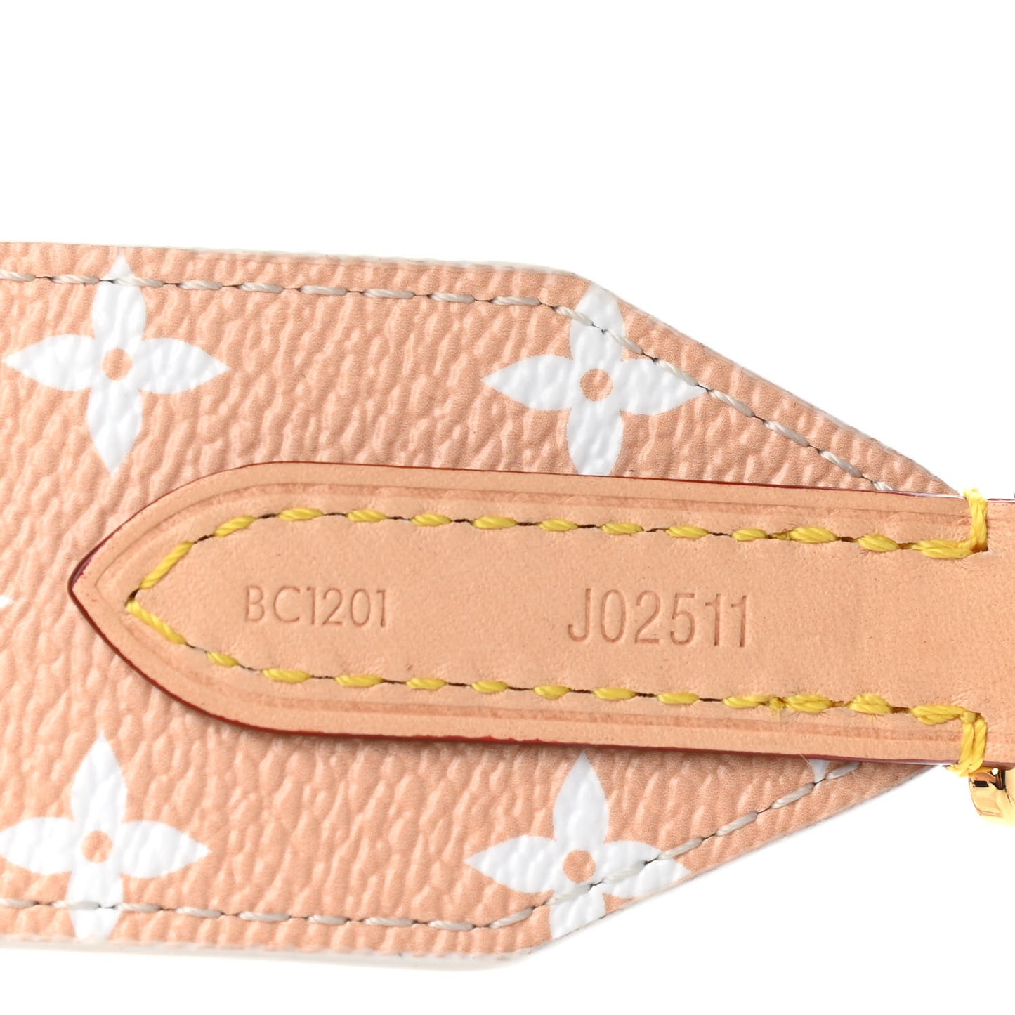 Monogram Giant By The Pool Bandouliere Shoulder Strap Brume
