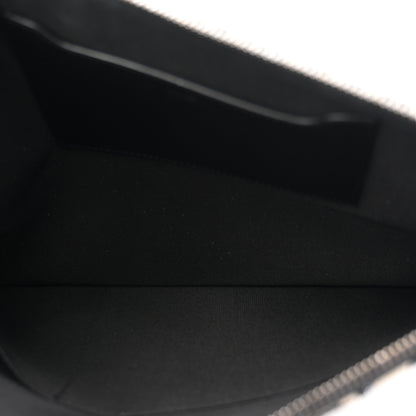 Christian Dior Oblique A4 Flat Pouch Clutch Blue 5 of 7