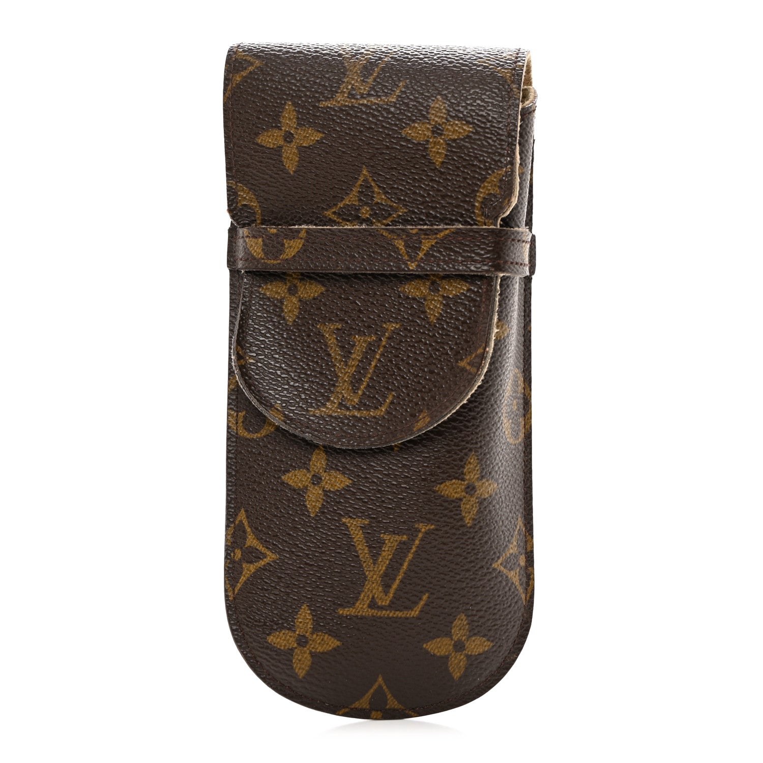 Louis Vuitton Monogram Glasses Sunglasses Case w Flap 1 of 8