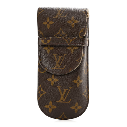 Louis Vuitton Monogram Glasses Sunglasses Case w Flap 1 of 8