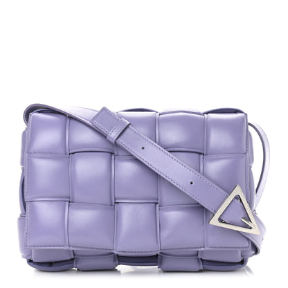 Bottega Veneta Nappa Maxi Intreccio Padded Cassette Crossbody Bag Lavender 1 of 9