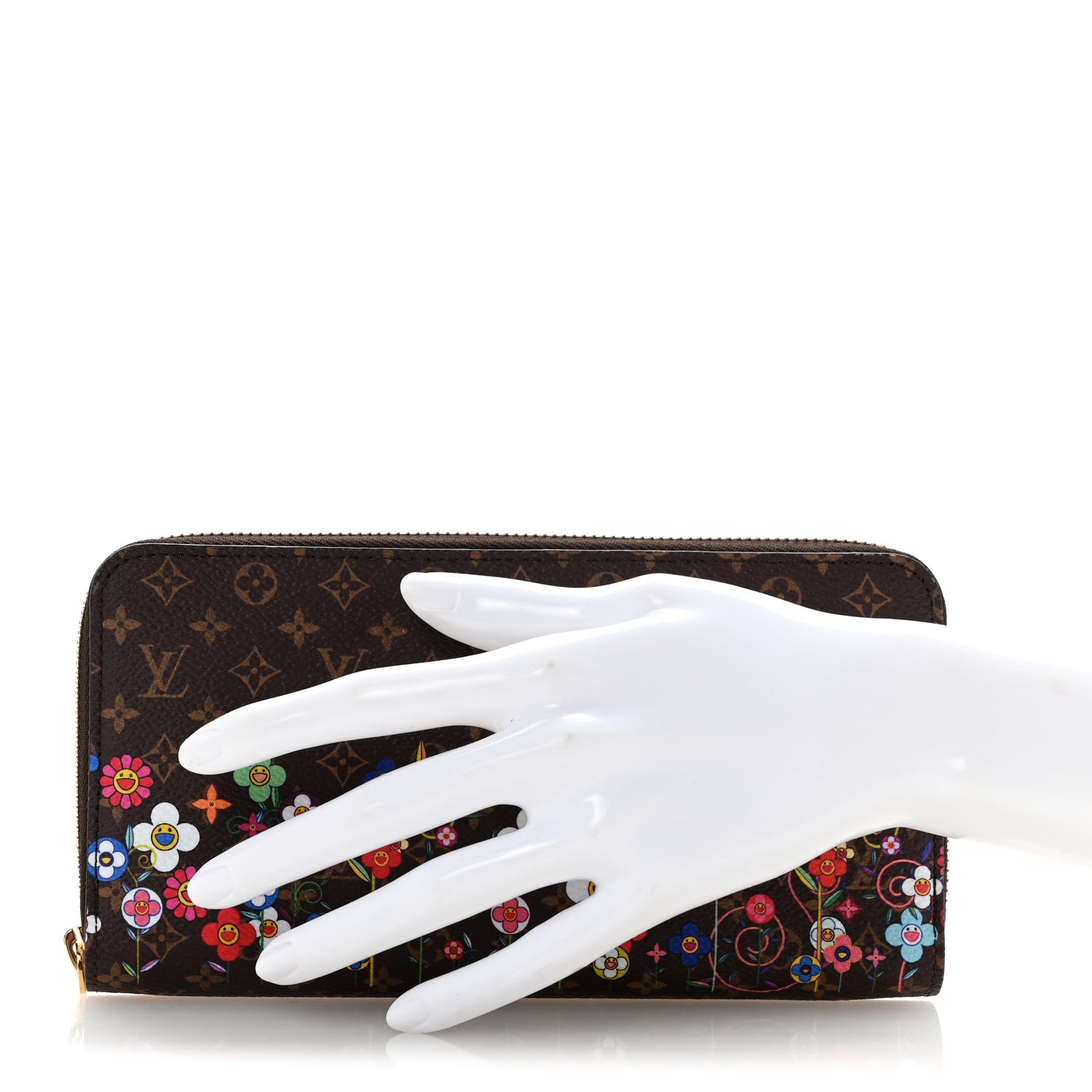 Louis Vuitton LV X TM Monogram Flowers Zippy Wallet 1890765