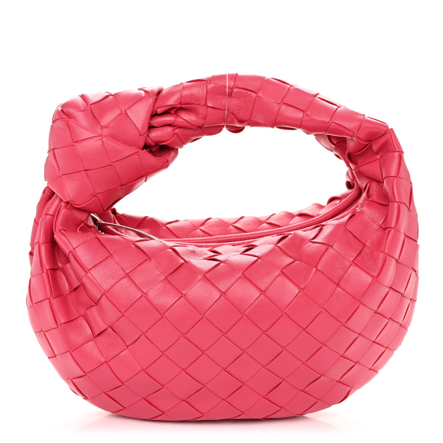 Nappa Intrecciato Mini Jodie Cranberry