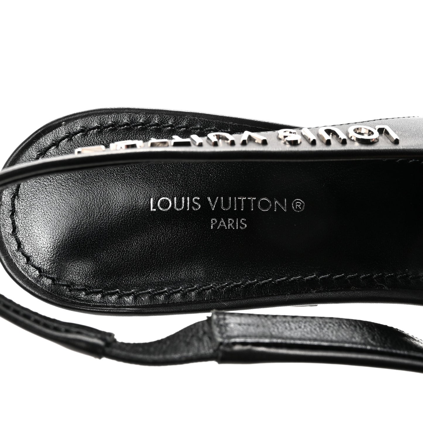 Calfskin Slingback Pumps 37.5 Black