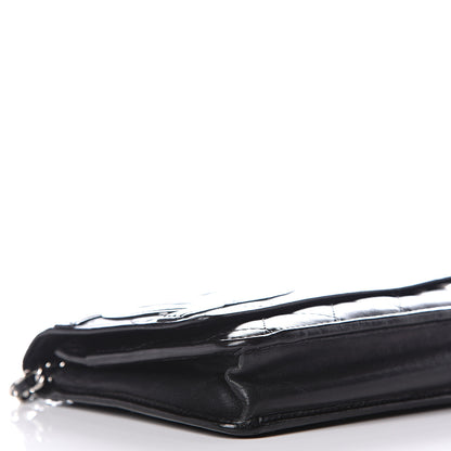 Chanel Calfskin Quilted Cambon Wallet On Chain WOC Black 10 of 14