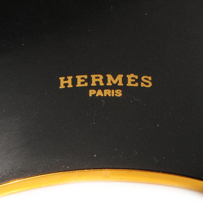 Hermes Enamel Printed Elephant Torana Extra Wide Bracelet 70 3 of 5