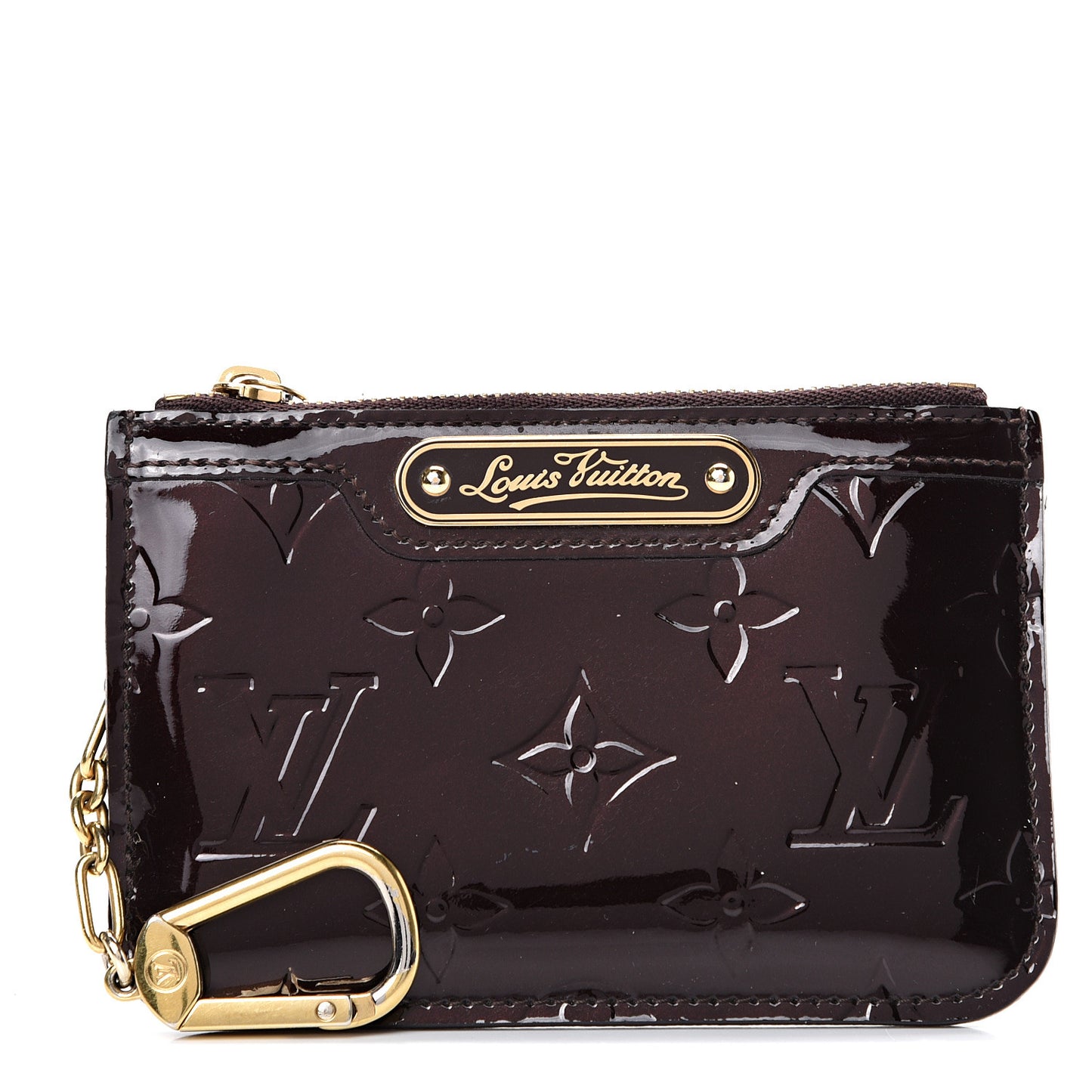 Vernis Key Pouch Amarante