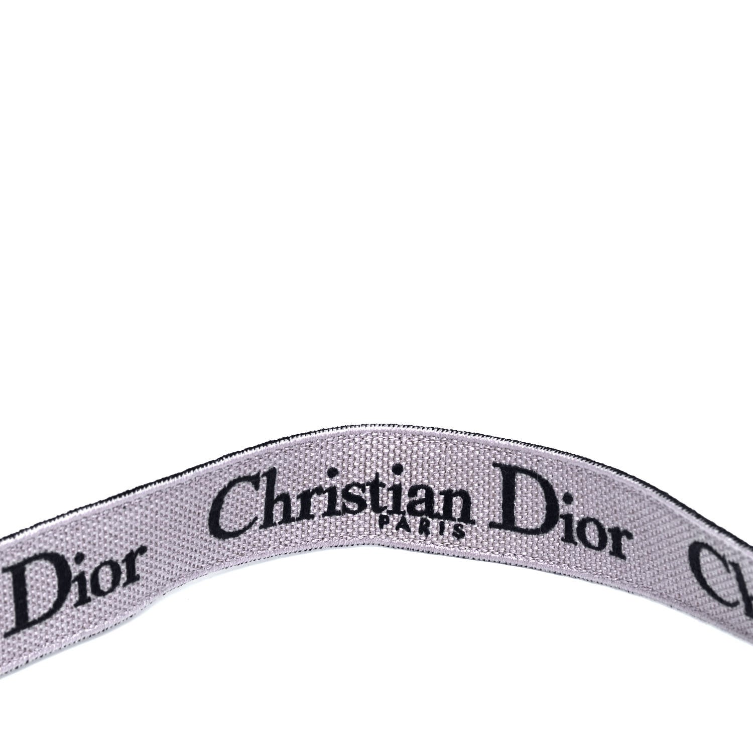 Christian Dior Canvas Embroidered Shoulder Strap Blue 6 of 6