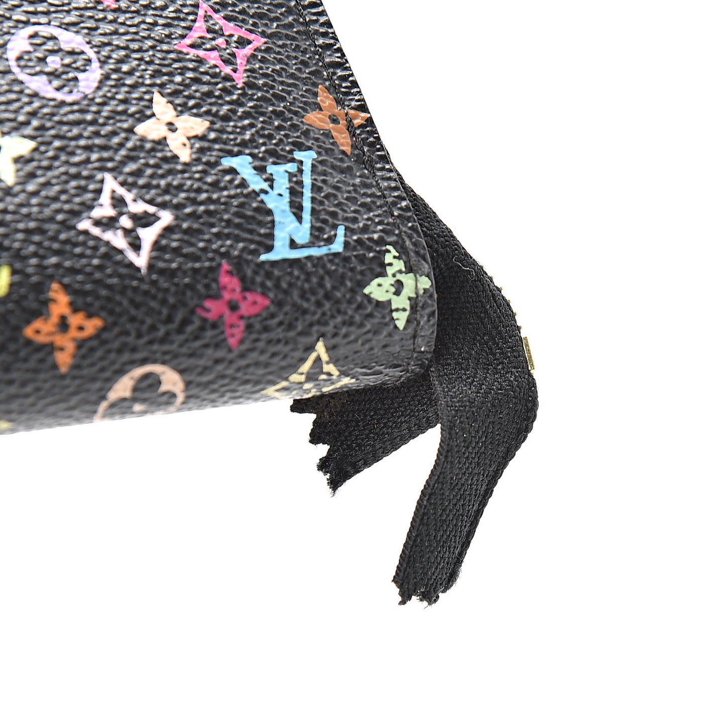 Monogram Multicolor Zippy Coin Purse Black Grenade