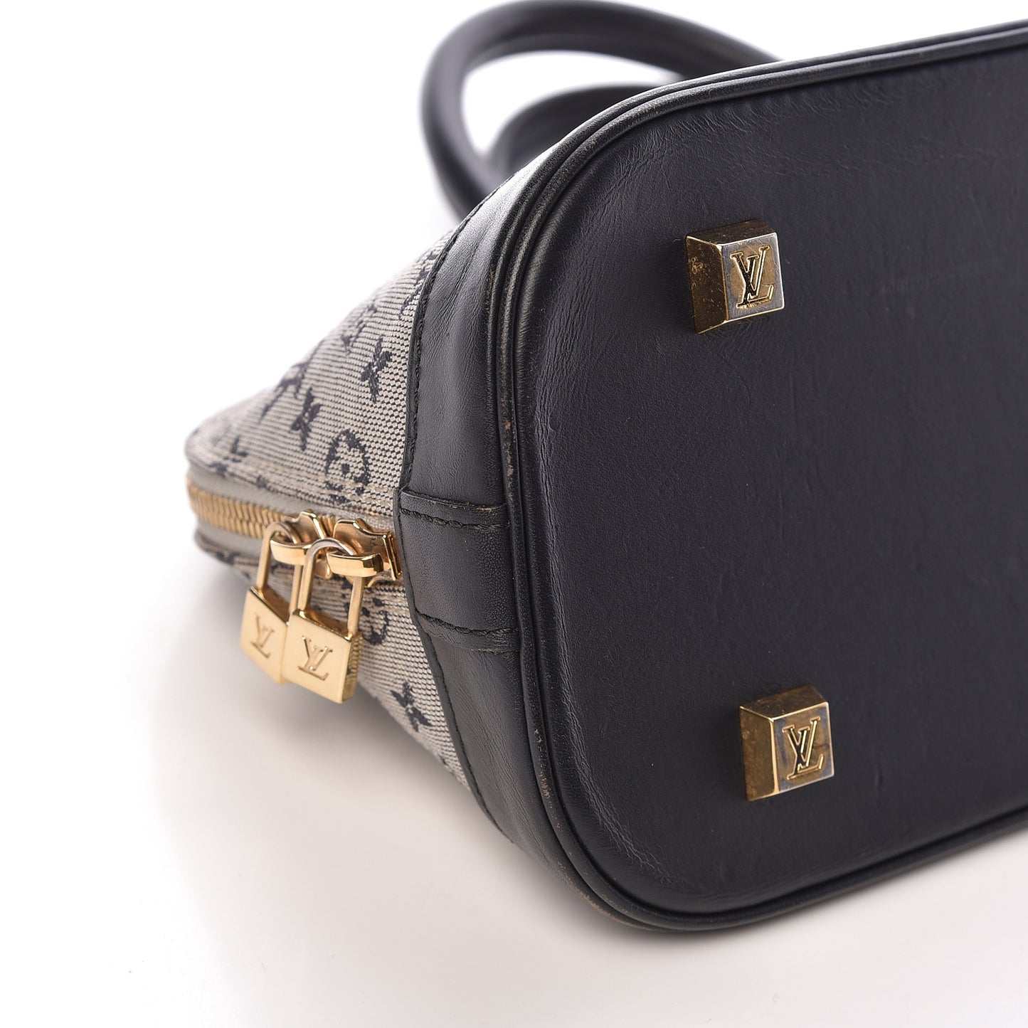 Mini Monogram Alma Long Blue
