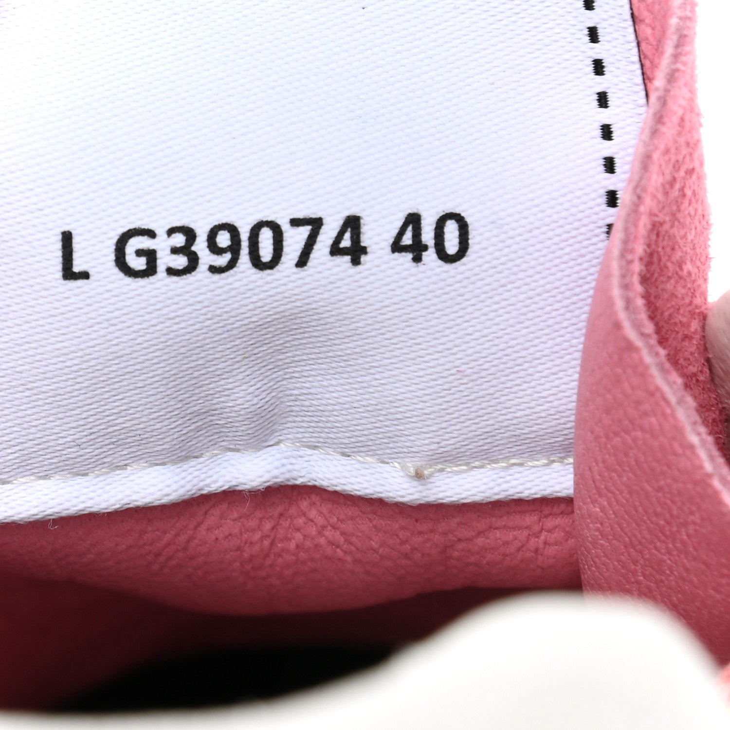 Chanel Fabric Suede Kidskin CC Sneakers 40 Pink Green 8 of 9
