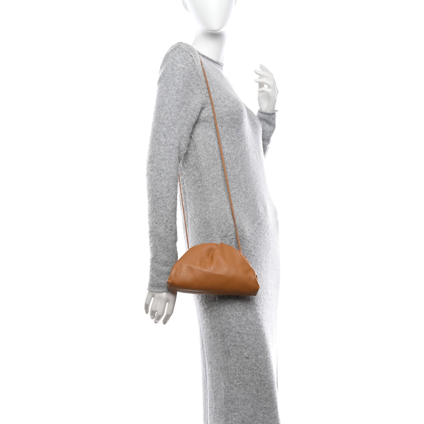 Butter Calfskin The Mini Pouch Camel