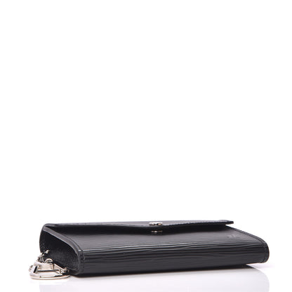 Louis Vuitton Epi Key Pouch Black 4 of 8
