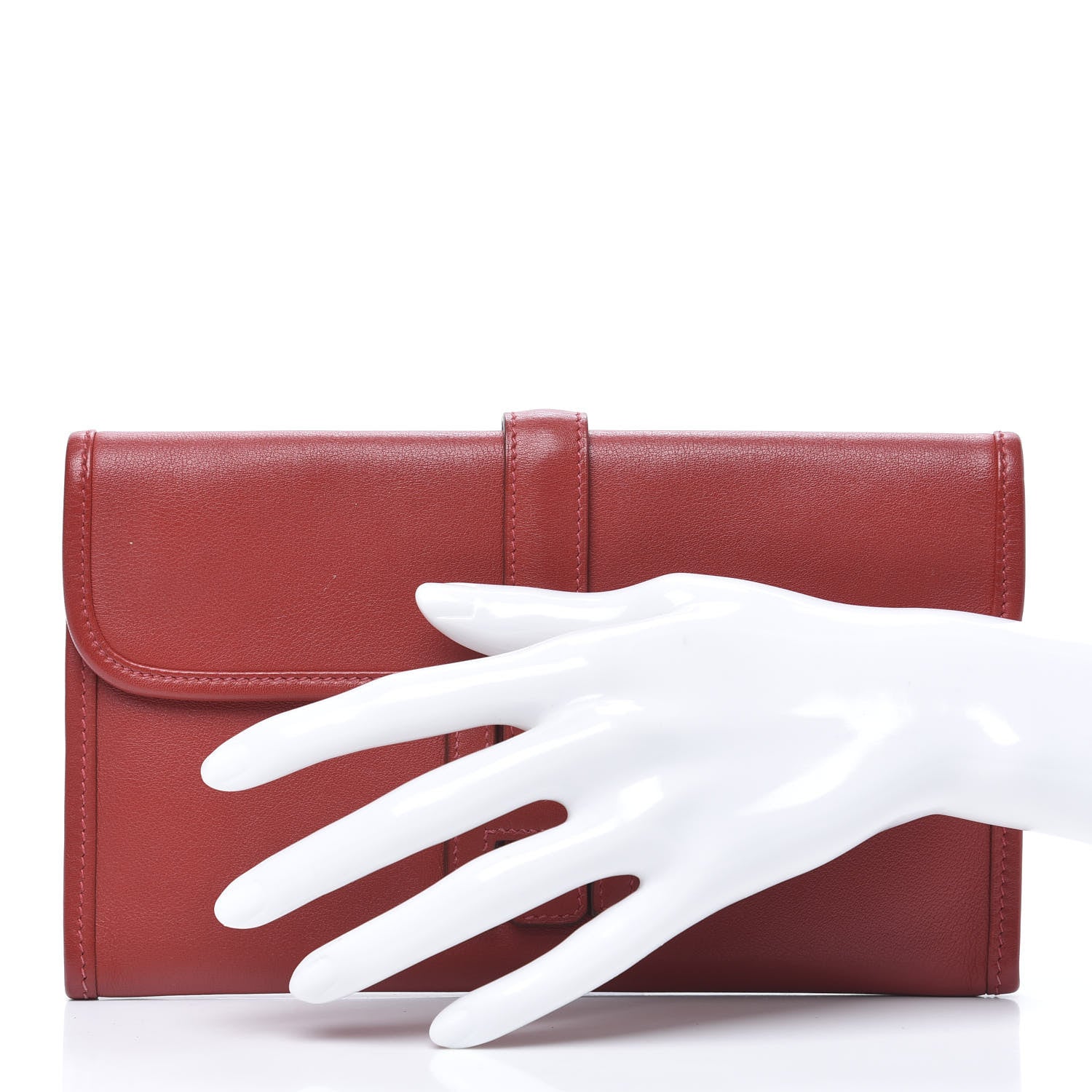 Hermes Swift Jige Elan 29 Clutch Rouge Vif 4 of 11