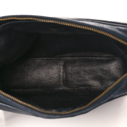 Chanel Lambskin Quilted CC Tassel Camera Case Black 4 of 13