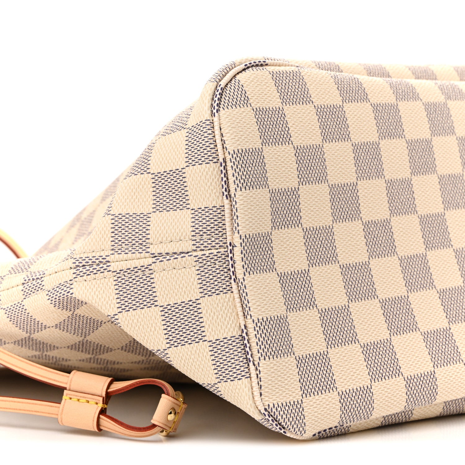 Louis Vuitton Damier Azur Neo Neverfull MM Rose Ballerine 10 of 16