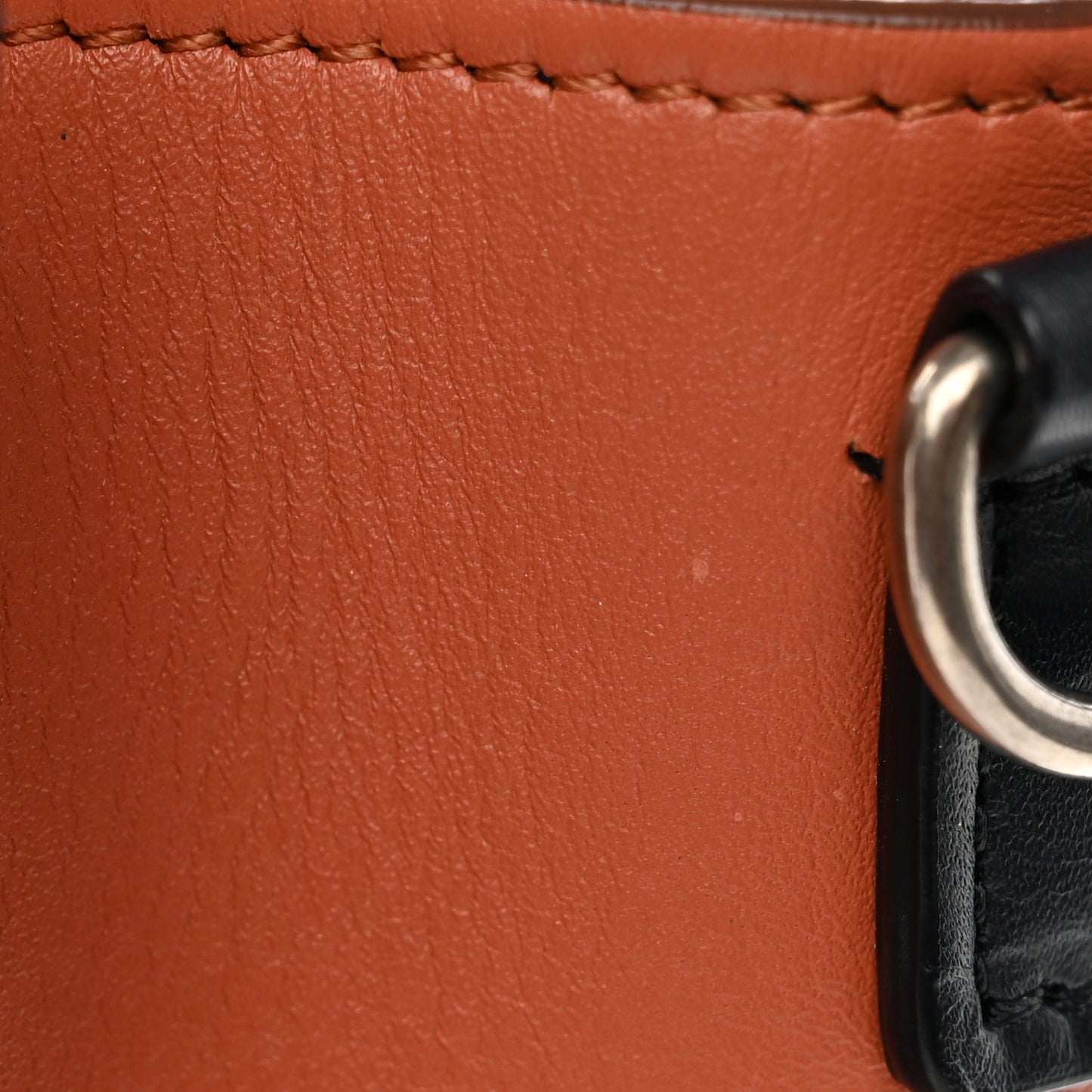 Smooth Calfskin Nano Tri-Color Luggage Brick