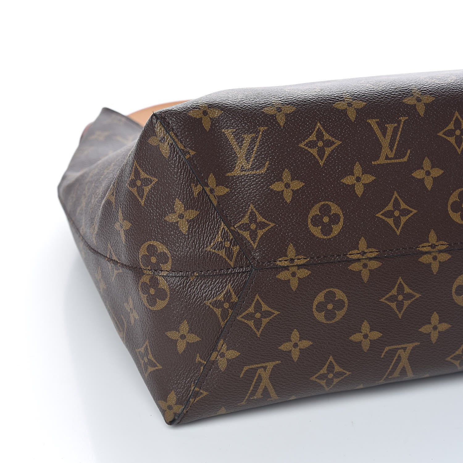 Louis Vuitton Monogram Flower Hobo Beige 7 of 10