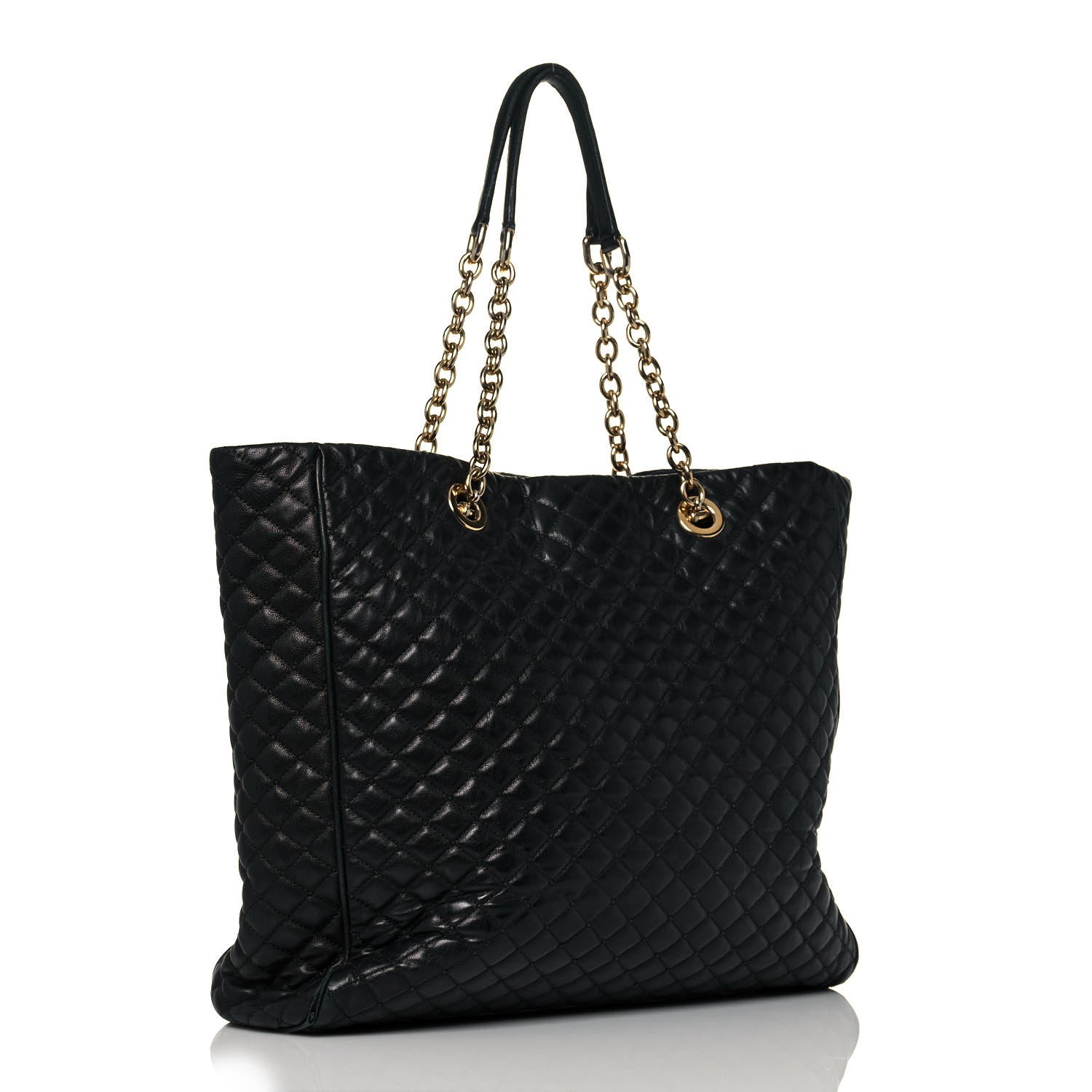 Dolce & Gabbana Calfskin Quilted Tote Black 3 of 20