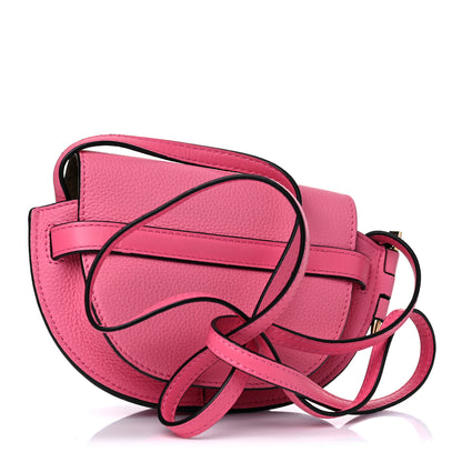 Loewe Grained Calfskin Mini Gate Crossbody Bag Wild Rose 3 of 7