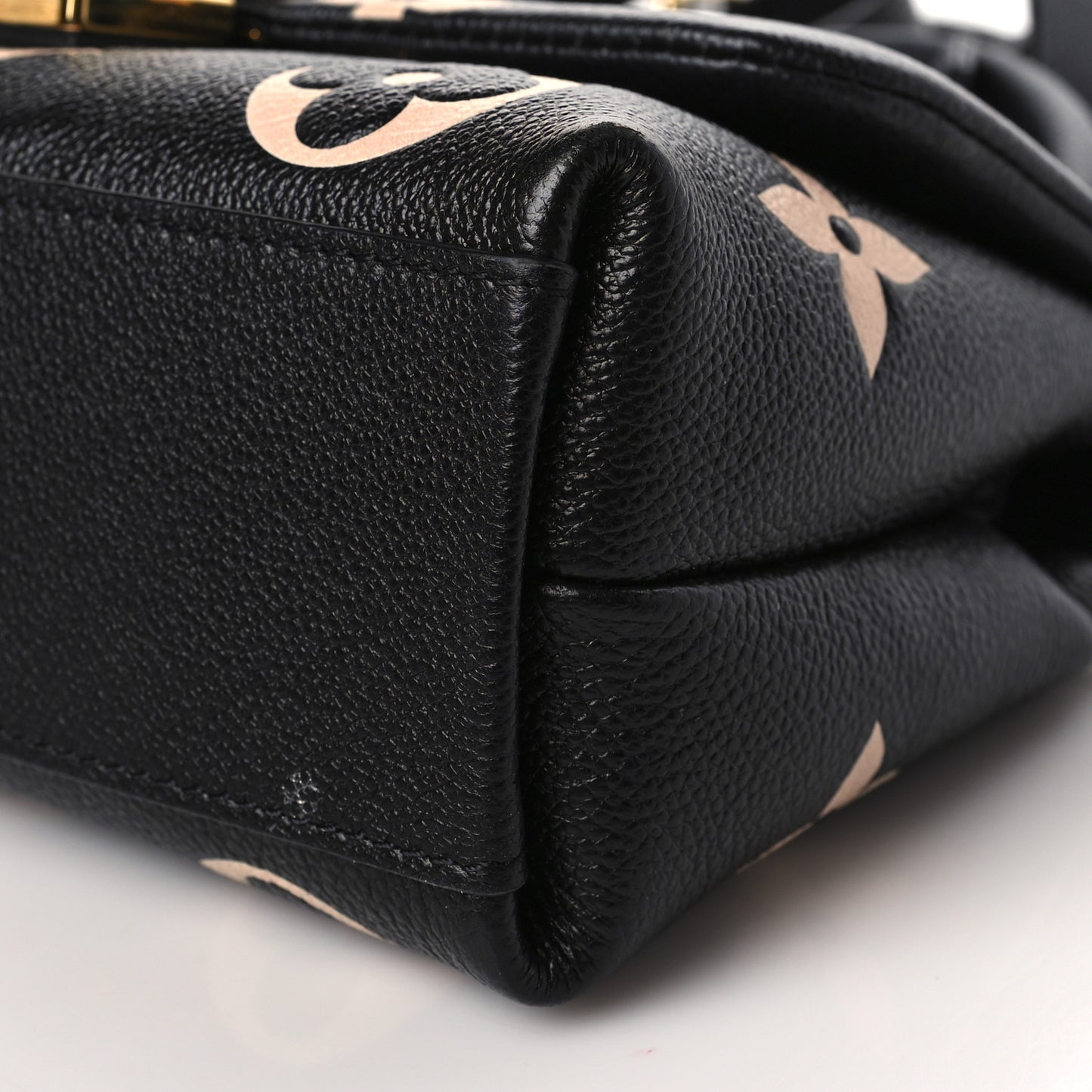 Empreinte Monogram Giant Madeleine BB Black Beige