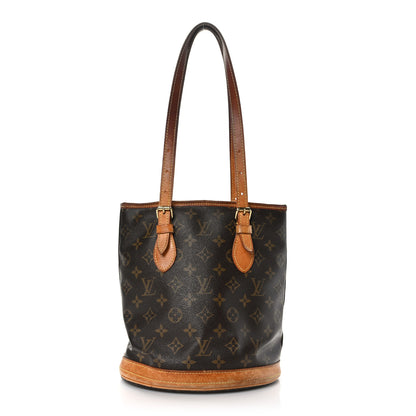 Louis Vuitton Monogram Petit Bucket 23 1 of 11
