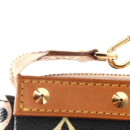 Louis Vuitton Monogram Multicolor Pochette Accessories Black 13 of 13