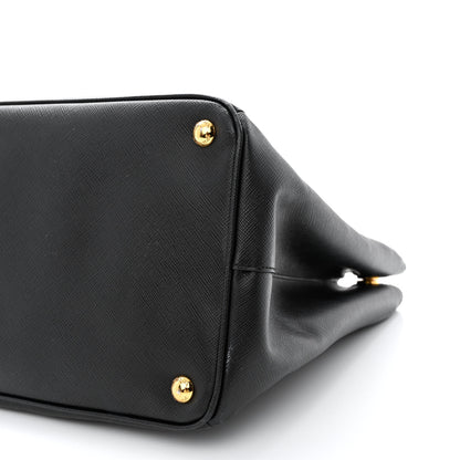 Prada Saffiano Lux Large Tote Black 12 of 14