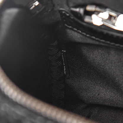 Alexander Wang Pebbled Lambskin Mini Rockie Black Rhodium Hardware 7 of 7