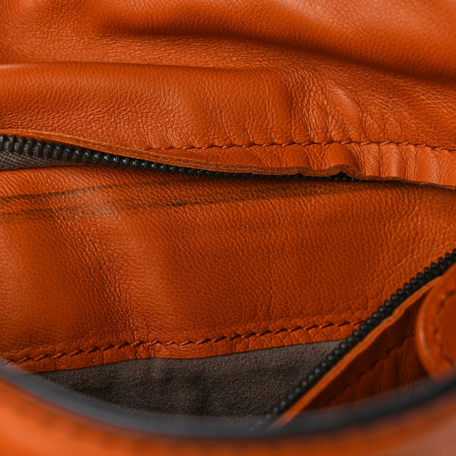 Bottega Veneta Nappa Intrecciato Small Loop Orange 12 of 12