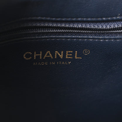 Chanel Caviar Quilted Small Filigree Backpack Navy 5 of 9