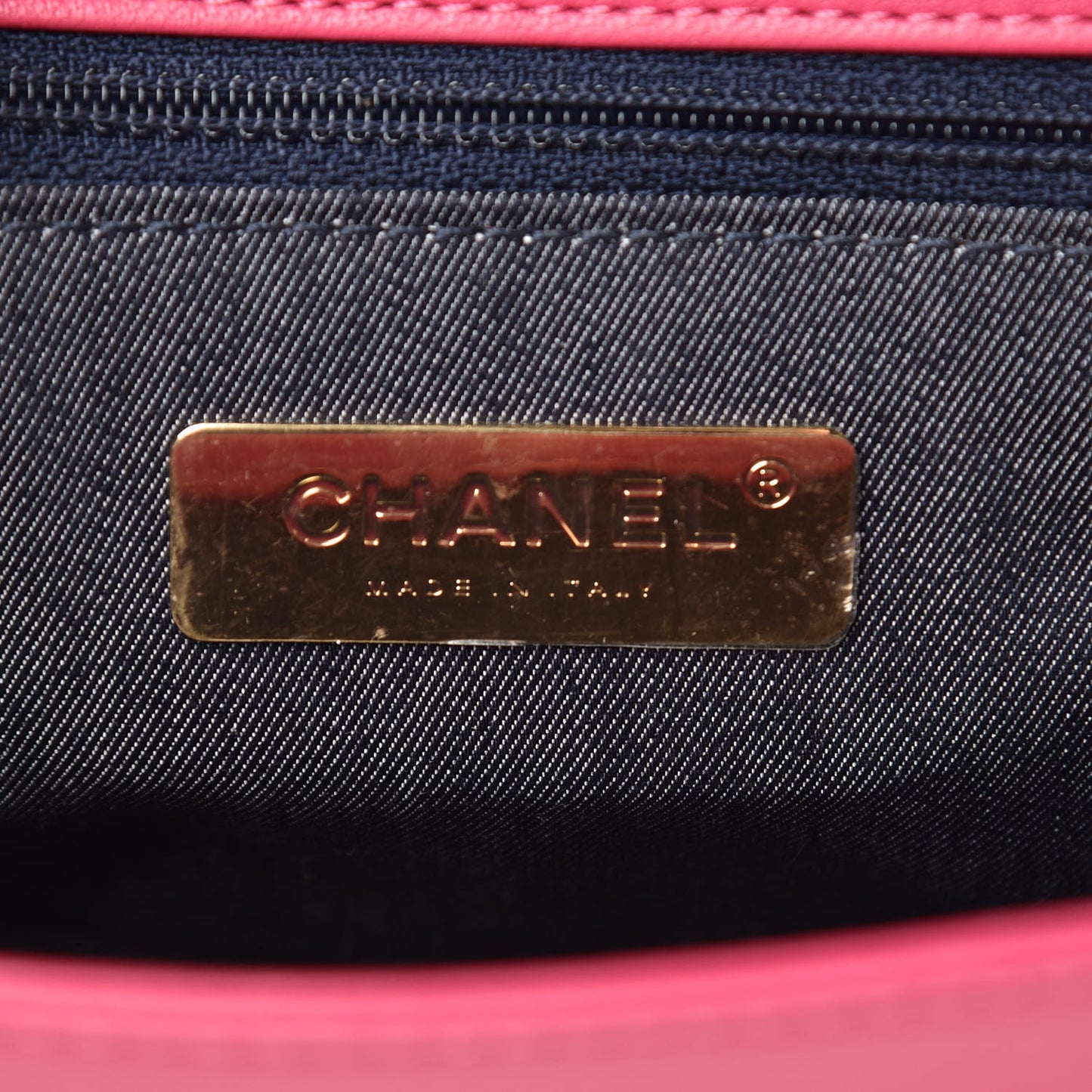 Lambskin CC Mania Flap Bag Pink