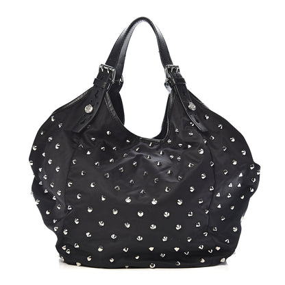 Givenchy Nylon Studded Shoulder Bag Black 1 of 11