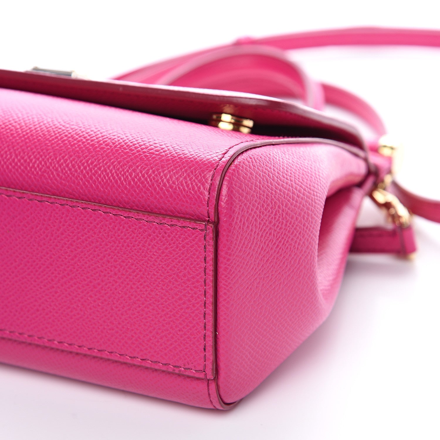 Dolce & Gabbana Dauphine Small Miss Sicily Satchel Pink 7 of 7
