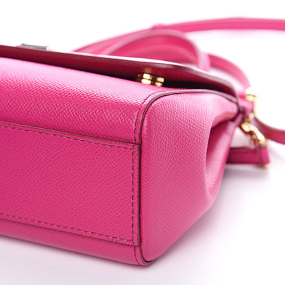 Dolce & Gabbana Dauphine Small Miss Sicily Satchel Pink 7 of 7