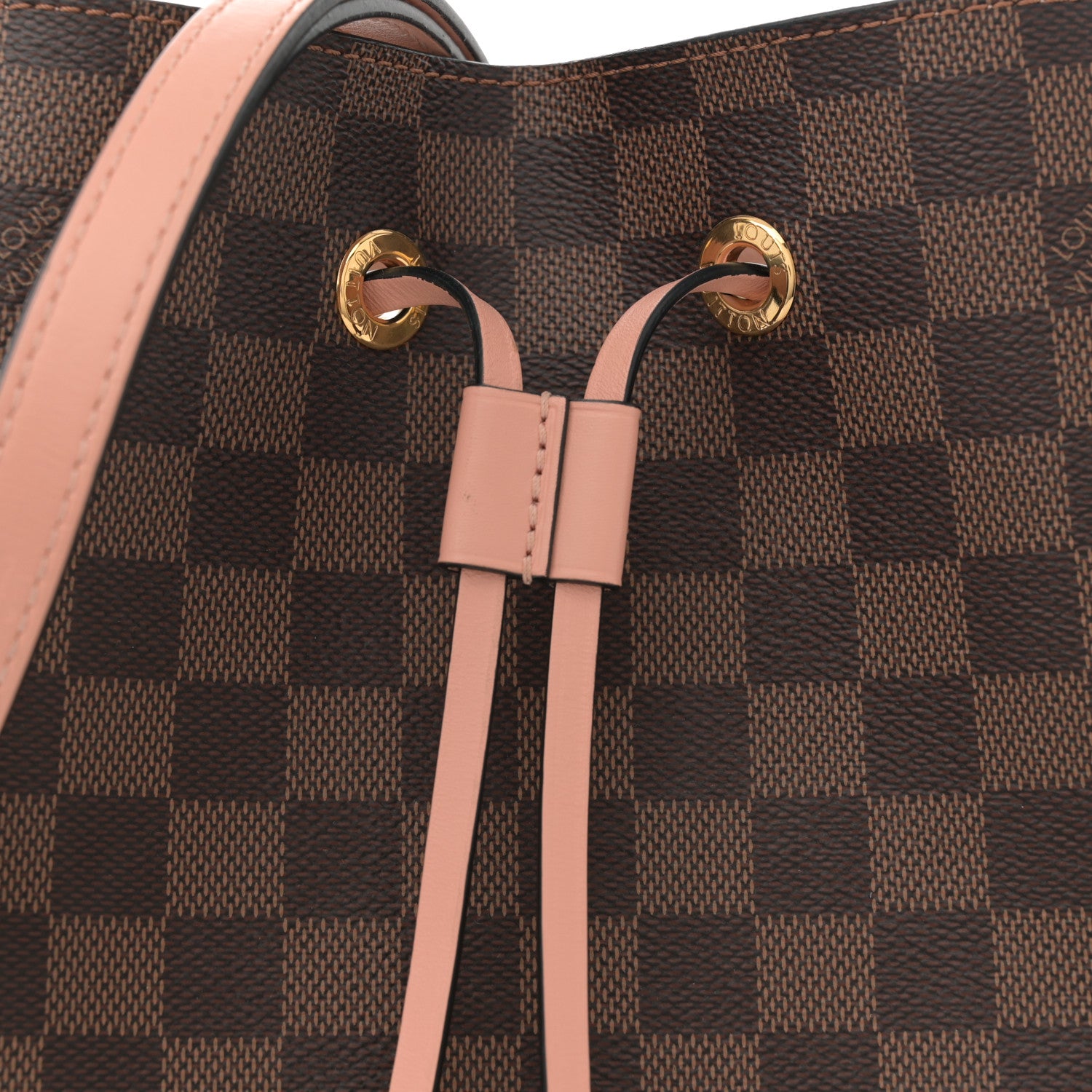Louis Vuitton Damier Ebene Neonoe MM Venus Pink 7 of 10
