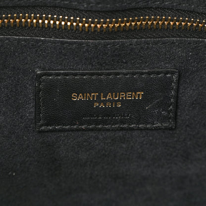 Saint Laurent Smooth Calfskin Le 5 A 7 Hobo Black 7 of 10