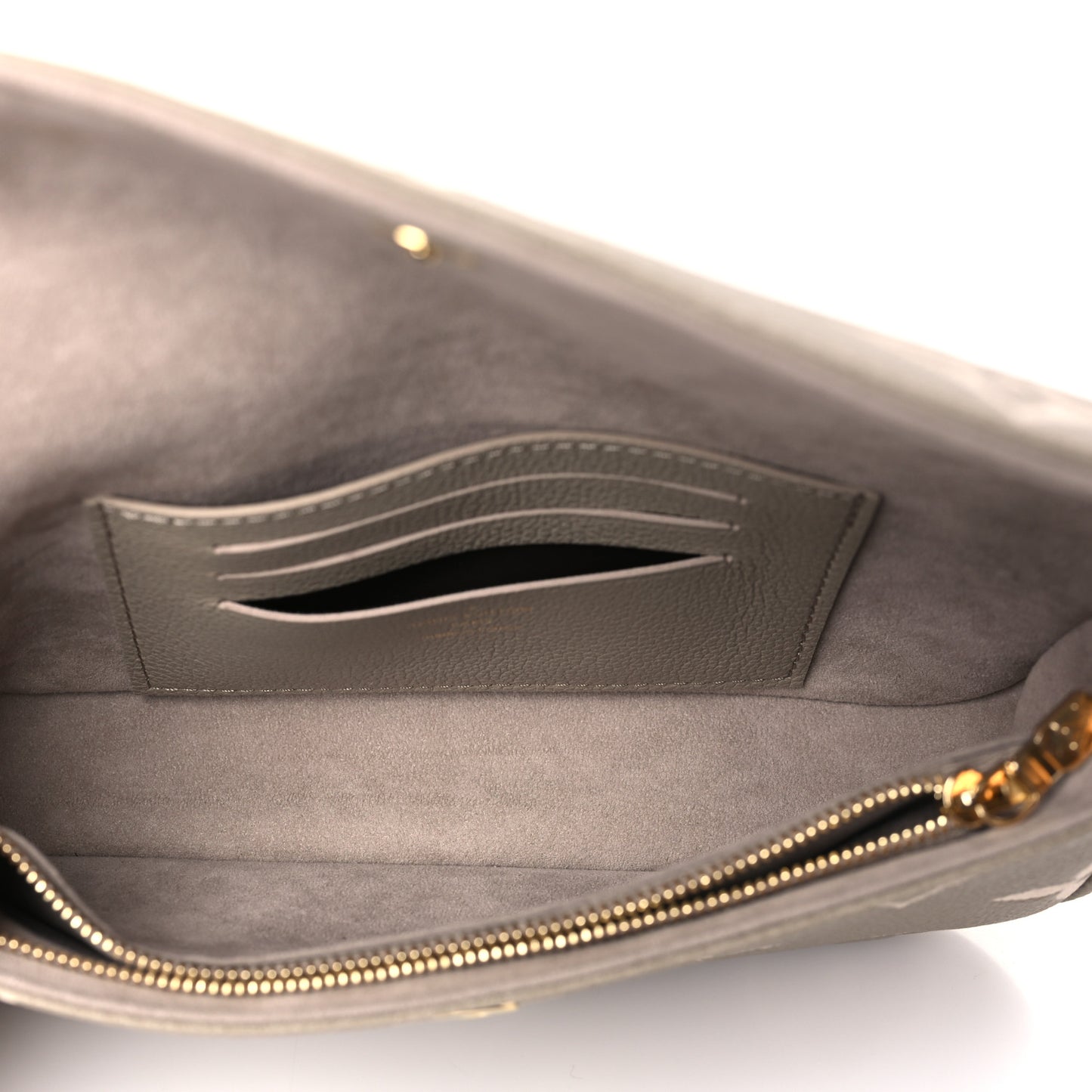 Empreinte Monogram Giant Ivy Wallet On Chain Tourterelle Creme