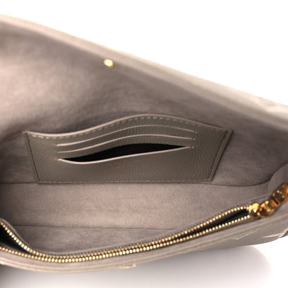 Louis Vuitton Empreinte Monogram Giant Ivy Wallet On Chain Tourterelle Creme 5 of 9