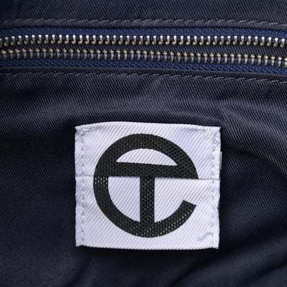 Telfar Vegan Leather Medium Shopping Bag Navy 6 of 12