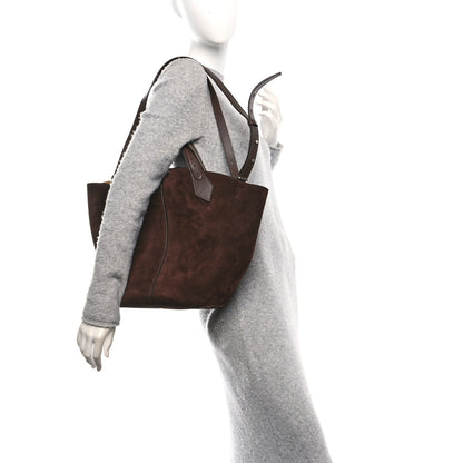 Proenza Schouler Suede Large Chelsea Tote Chocolate 2 of 11