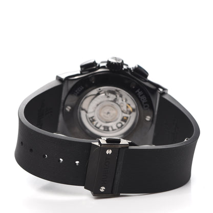 Hublot Titanium Ceramic Alligator 45mm Classic Fusion Aerofusion Chronograph Automatic Watch Black 525.CM.0170.RX 3 of 5
