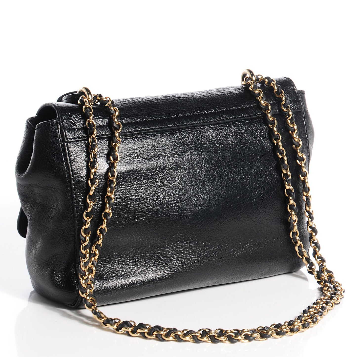 Soft Spongy Leather Lily Black