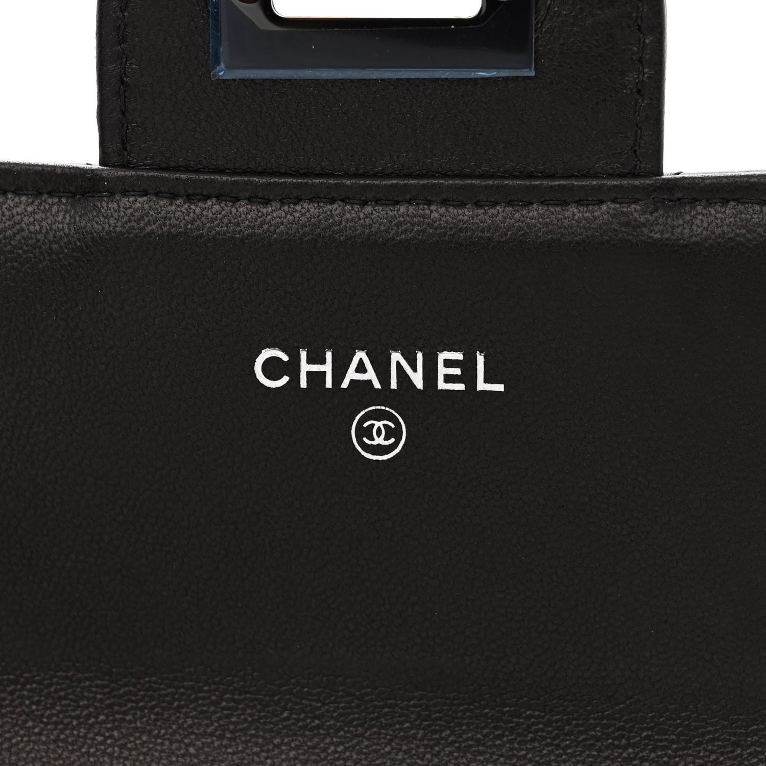Chanel Aged Calfskin Quilted Large Reissue Gusset Flap Wallet So Black 6 of 10