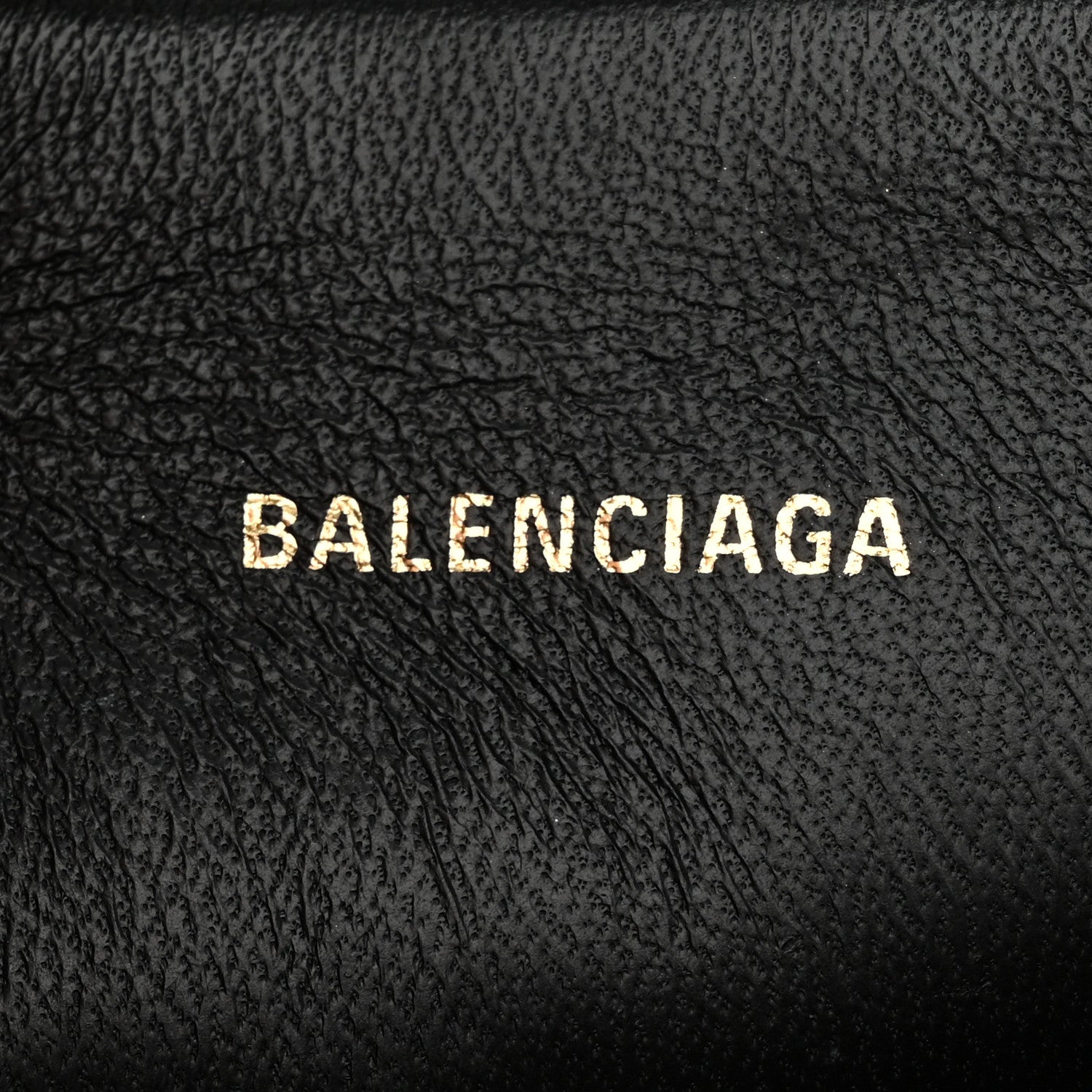 Balenciaga Calfskin Logo Large Zip Pouch Acid Pink 6 of 6